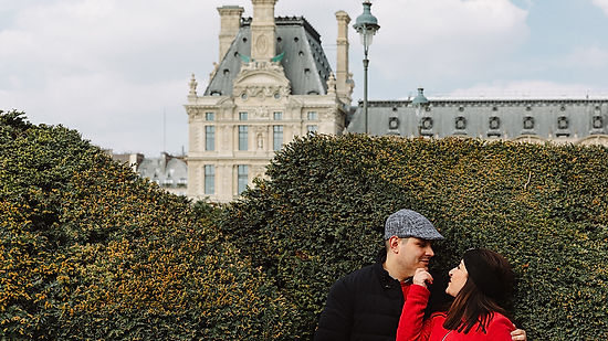 Engagement in Paris, Francesca & Luca